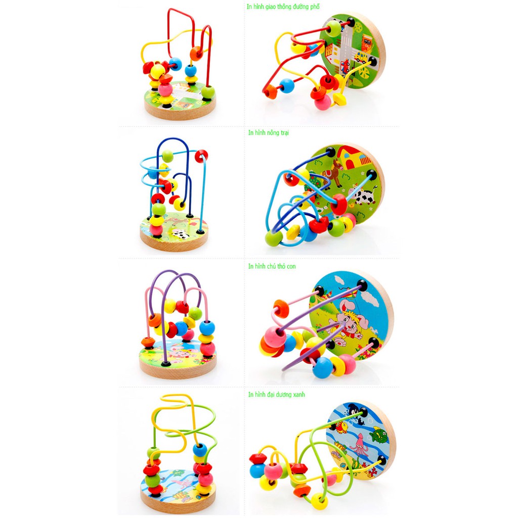 Mê cung luồn hạt mini