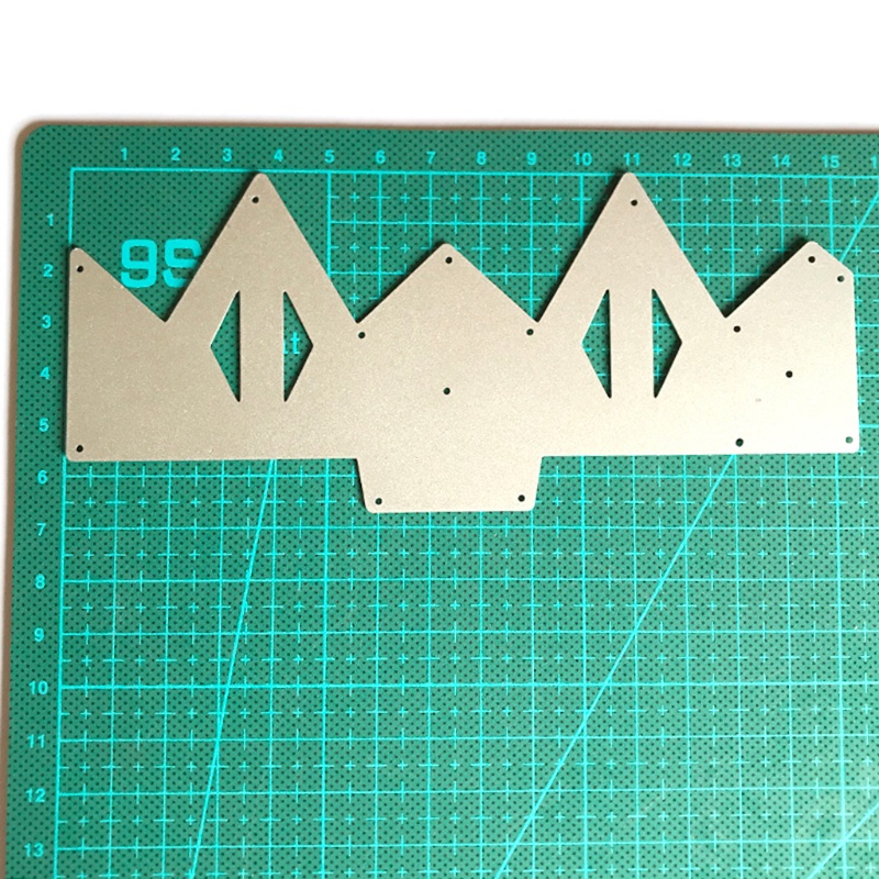 Khuôn Cắt Giấy Kim Loại Hình Hoa 3D Nhiều Tầng Dùng Để Trang Trí Thiệp / Scrapbook