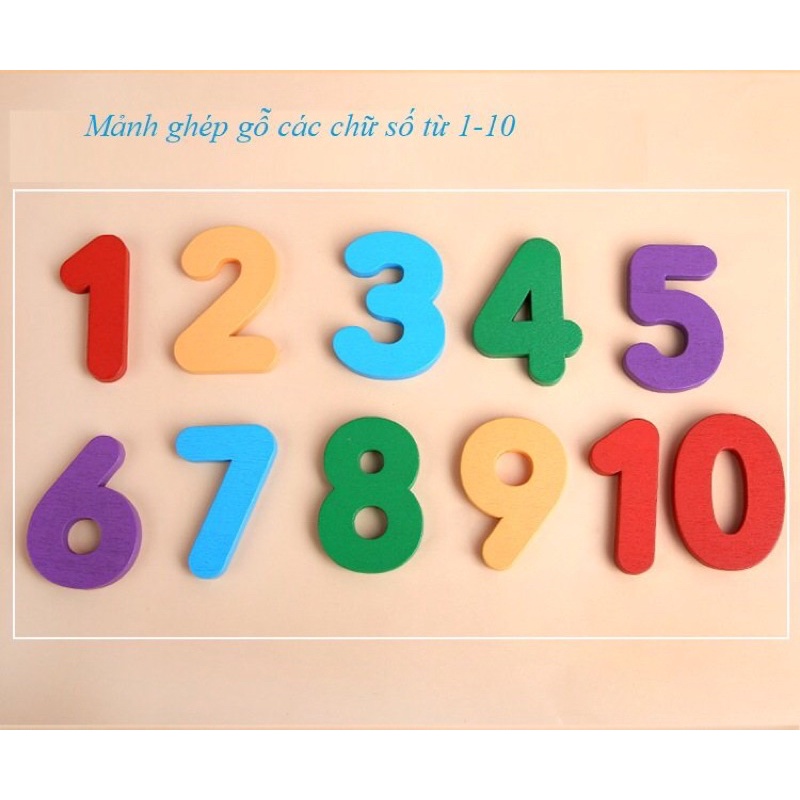 ĐỒ CHƠI GIÁO DỤC MONTESSORI GIÚP BÉ LÀM QUEN VỚI TOÁN, NHẬN BIẾT SỐ ĐẾM VÀ MÀU SẮC