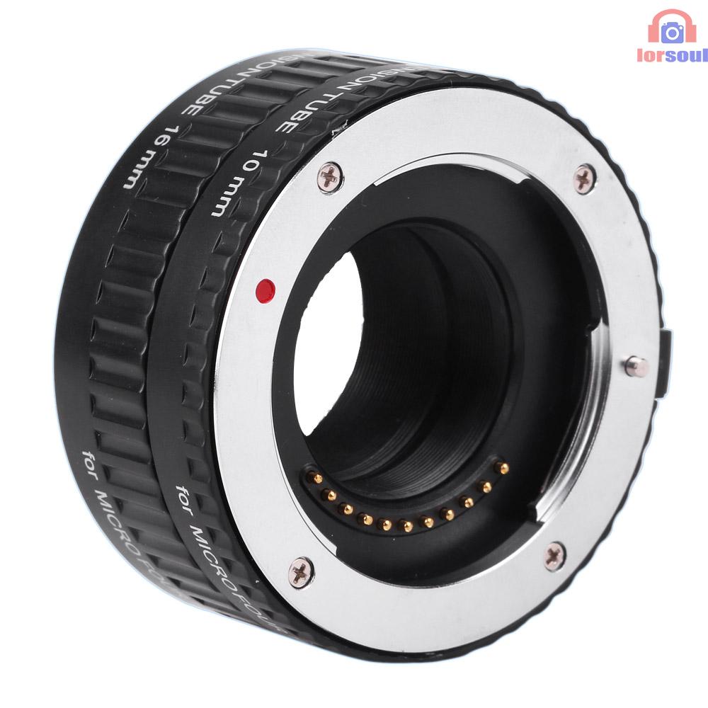 VILTROX Ống Kính Mở Rộng 10mm 16mm Cho Máy Ảnh Micro M4 / 3 Camera Olympus E-P1 E-P2 E-Pl1 E-Pl2 Panasonic G1 Gf1