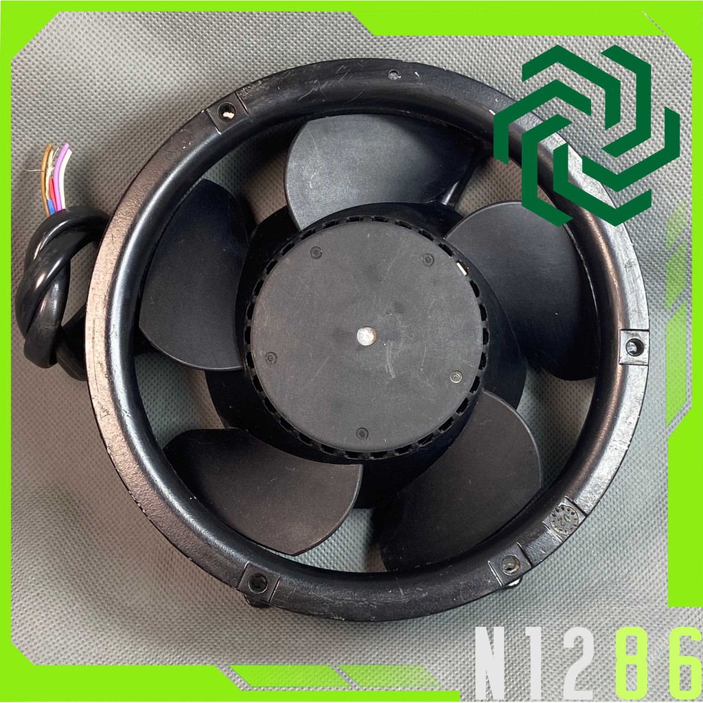 Quạt tròn PAPST 171 mm, 12V 2.6A, 32W Khung nhôm hợp kim , gió mạnh. Papst Vario - Pro