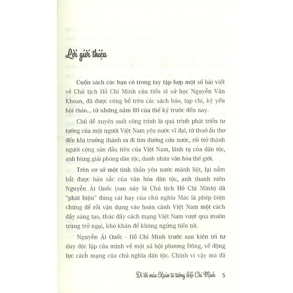 Sách - Đi Tới Mùa Xuân Tư Tưởng Hồ Chí Minh | BigBuy360 - bigbuy360.vn