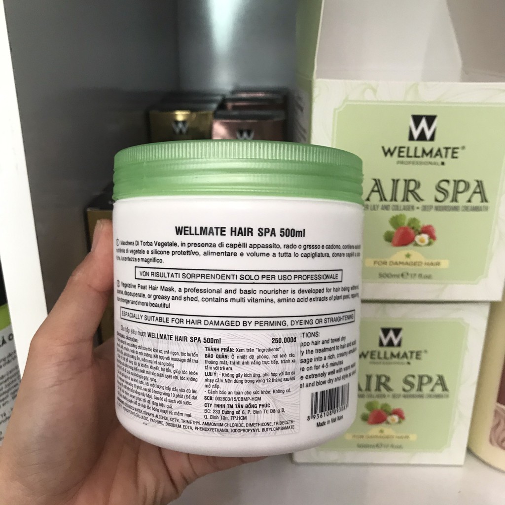 HẤP DẦU PHỤC HỒI TÓC COLLAGEN WELLMATE SIÊU MỀM MƯỢT | BigBuy360 - bigbuy360.vn