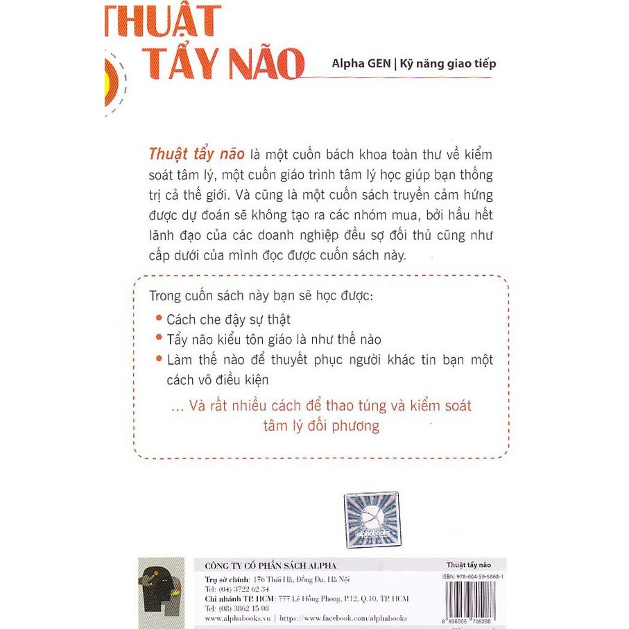 Sách - Thuật tẩy não (Tái bản 2019)