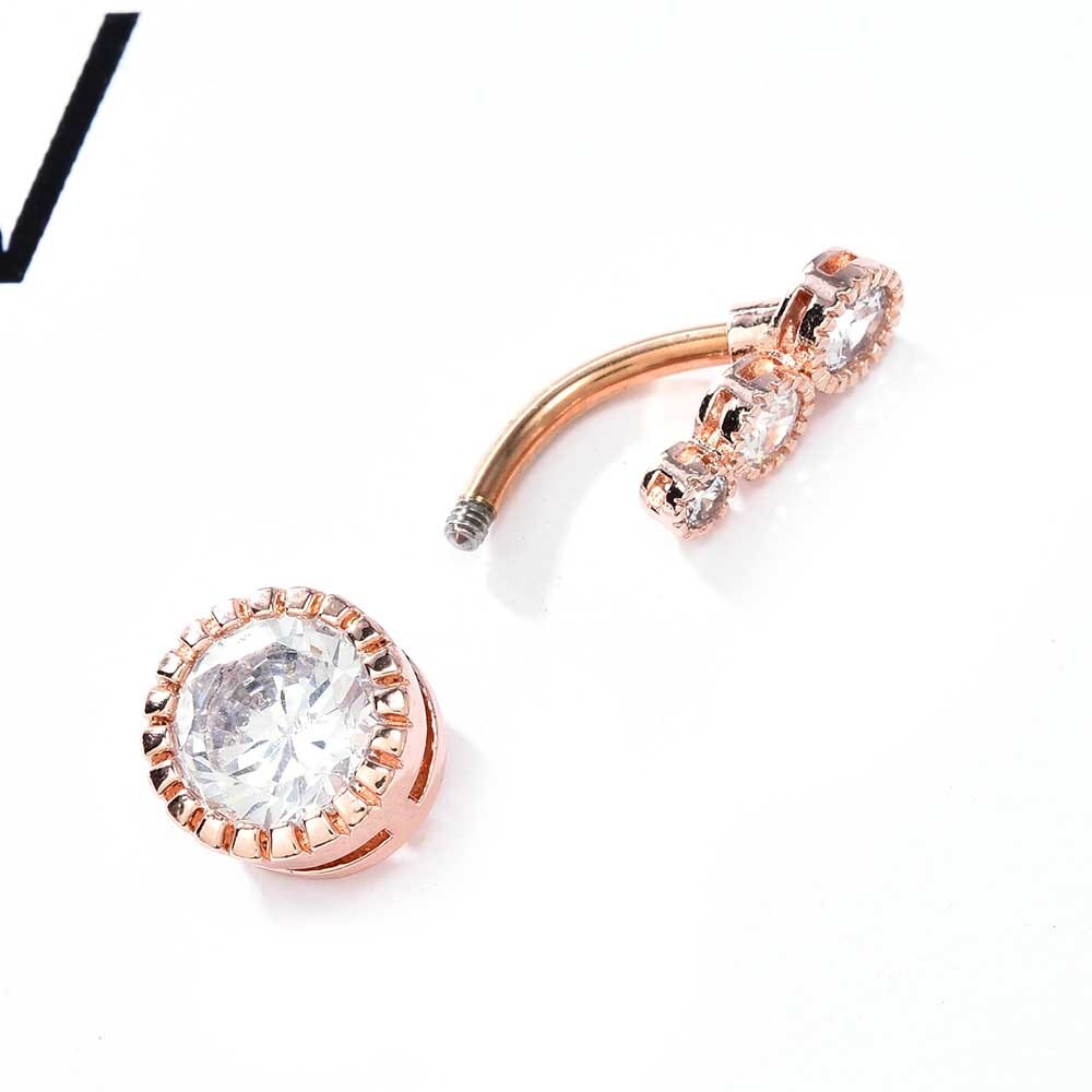 Khuyên Rốn Đính Đá Quyến Rũ Cho Nữ