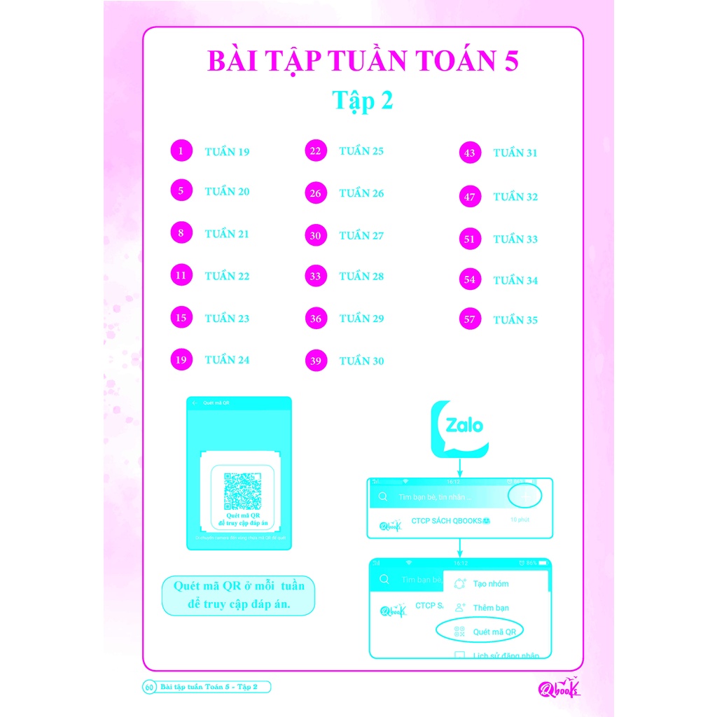 Sách - Bài tập tuần TOÁN 5 tập 2 (1 cuốn)