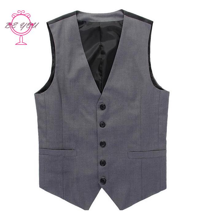 ♪BY 2015 New British style Men’s Fashion Joker Trend Waistcoat Leisure Suit Vest