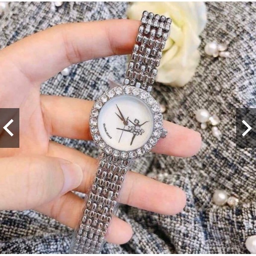 Đồng Hồ Nữ S.U.N.L.I.G.H.T Chống Nước Đính Đá Cao Cấp - A41- Meta Watch