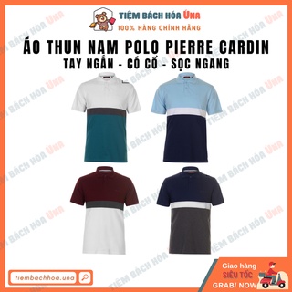 Áo thun nam polo Pierre Cardin vải cotton cá sấu mềm mịn cao cấp 3 màu