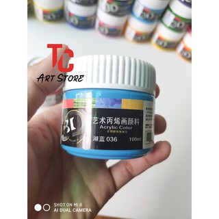 (Bảng màu 2 ) Acrylic 3D 100ml