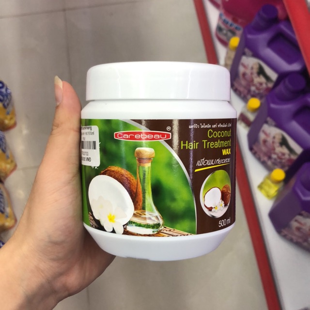 Kem Ủ Tóc Tinh Dầu Dừa Coconut 500ml Thái Lan Siêu Mềm Mượt