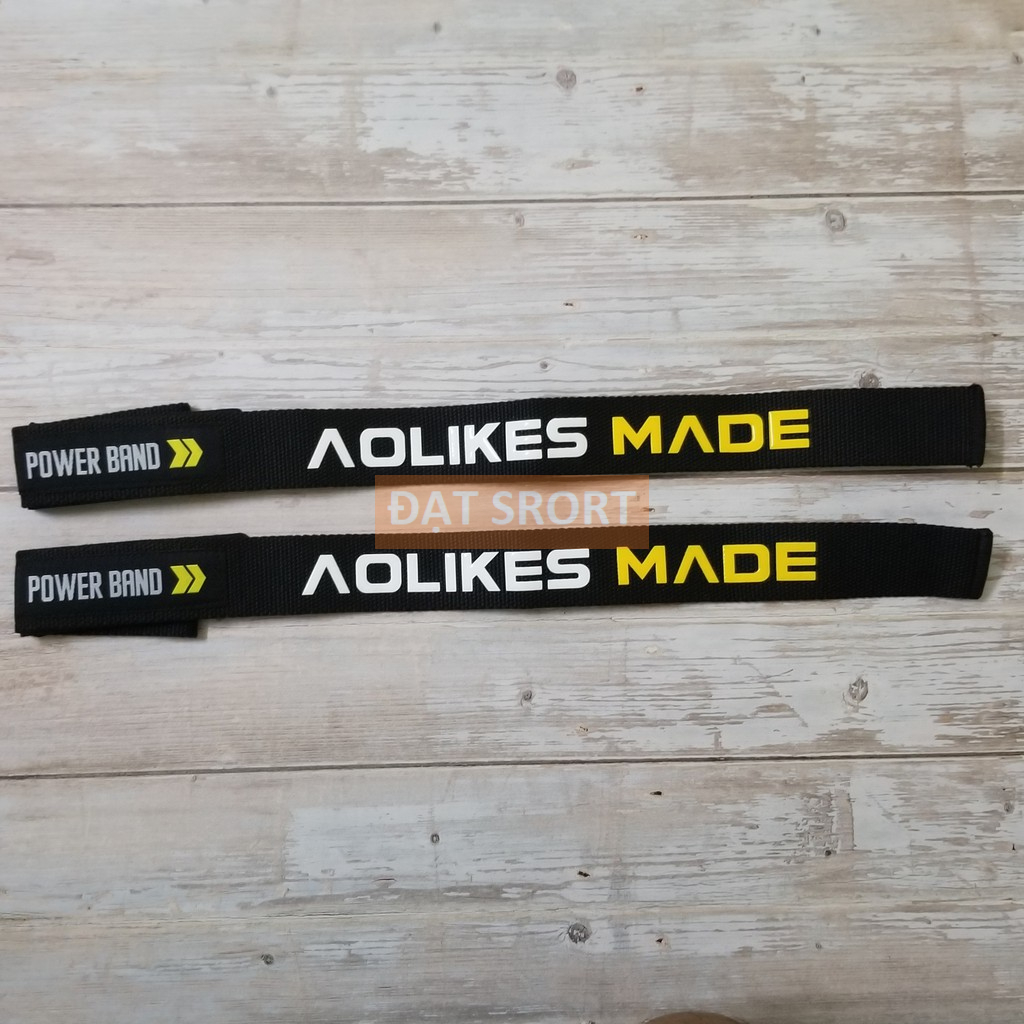 Dây Kéo Lưng AOLIKES 7637 Hỗ Trợ Deadlift , Kéo Xà , Các Bài Kéo Lưng , Tập Gym