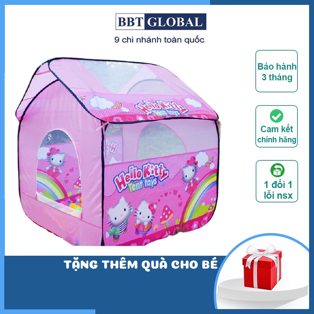 Đồ chơi Nhà bóng cho bé Hello Kitty lớn màu hồng A999-208