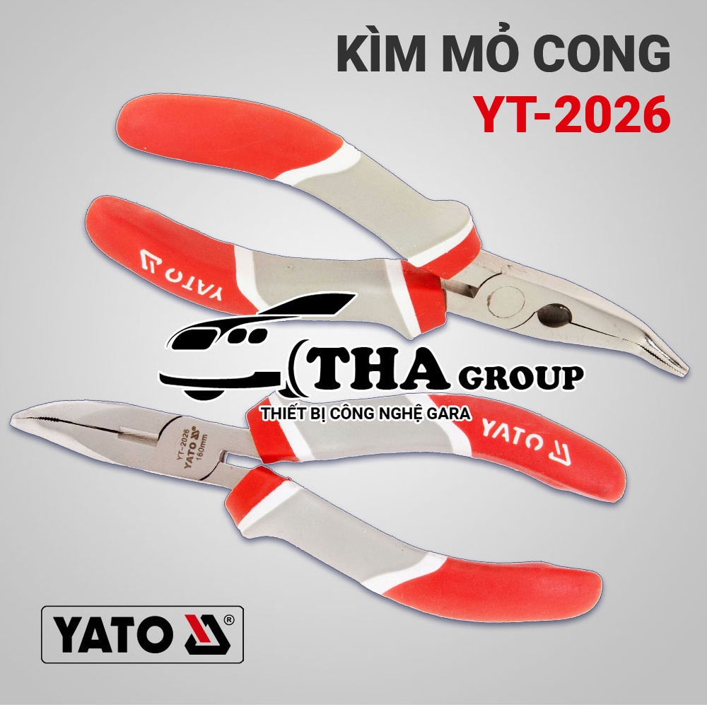 KÌM MỎ CONG YATO YT-2026