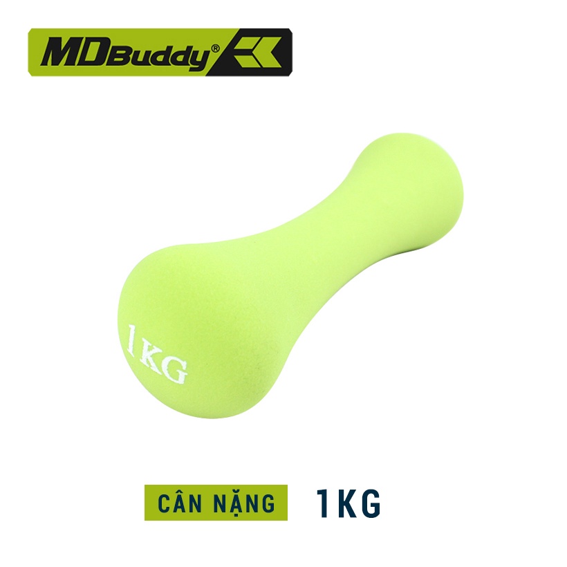 Tạ tay đơn 1kg tập thể hình chính hãng MDBuddy MD2105