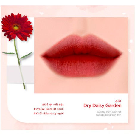 A31 - SON KEM BLACKROUGE AIR FIT VELVET TINT VER 6 BLUEMING GARDEN | Shopee Việt Nam