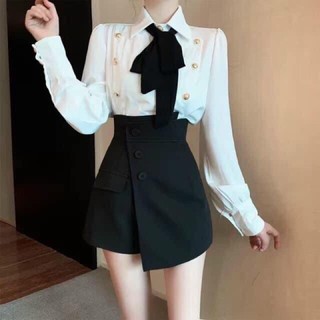 Quần váy vạt lệch size s m l qa14-#170k
