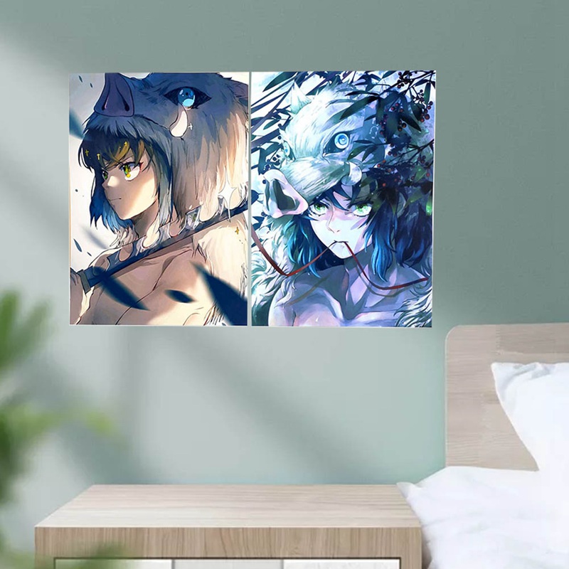 Tmdbyx Poster bằng Polypropylene dán tường in hình nhân vật hoạt hình