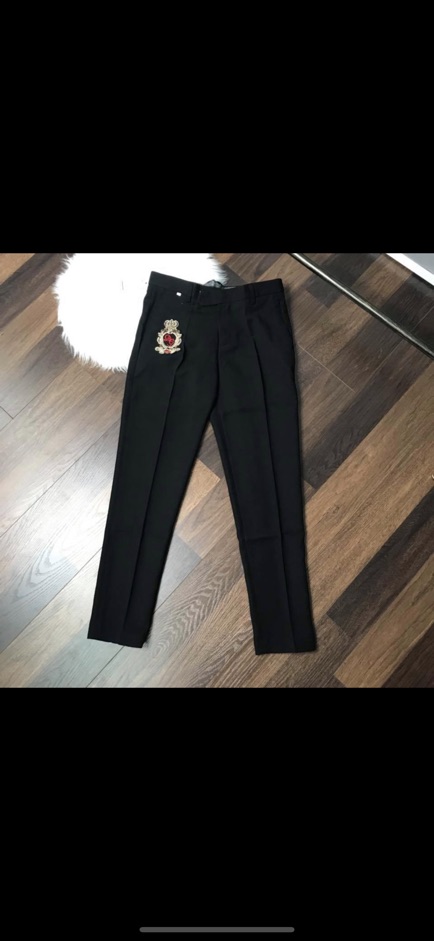 Quần Âu logo thêu siêu cấp có sẵn 4 mẫu hót