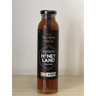 Mật ong Hoa Rừng Sơn La nguyên chất 100% chai 470g Honeyland