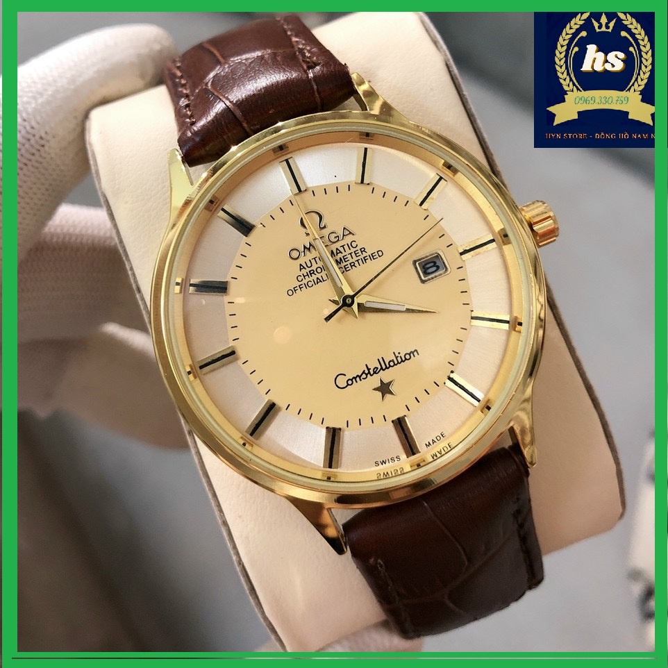 Đồng Hồ Omega Nam Sang Trọng, Đẳng Cấp Bảo Hành 6 Tháng