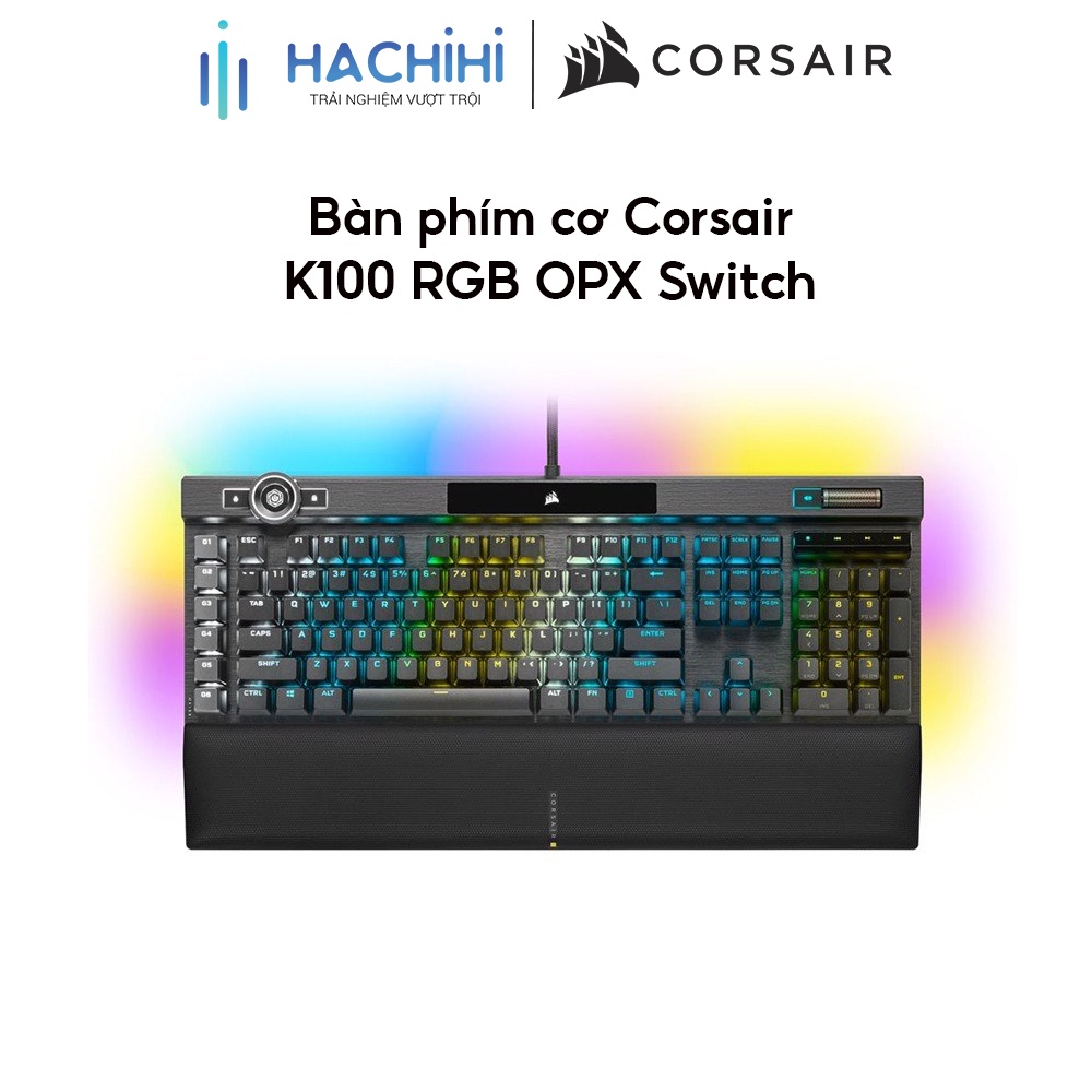 Bàn phím cơ Corsair K100 RGB OPX Switch CH-912A01A-NA