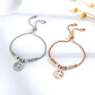 Lắc Tay Dây Rút Ko Đen TT 2834