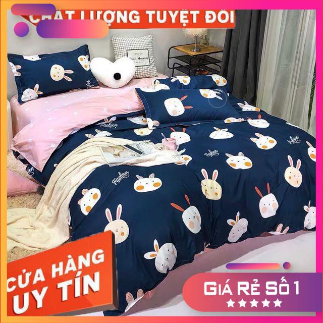 chăn ga gối cotton  poly nhập khẩu free size