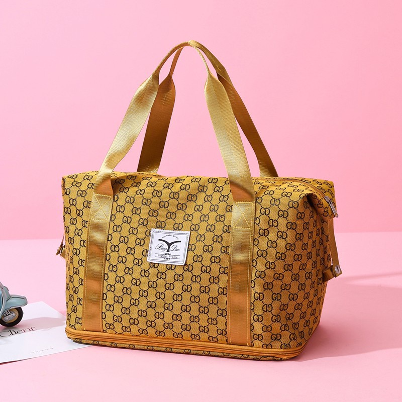 Túi xách du lịch cỡ lớn có ngăn đựng đồ khô ướt tách biệt tiện dụng