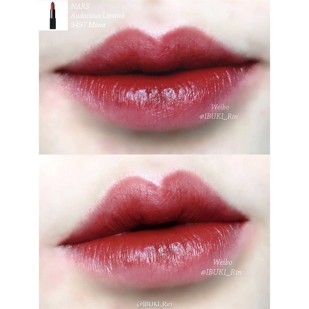 Son Nars Audacious Lipstick Màu JANE và MONA