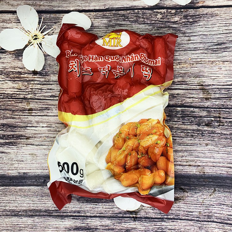 Bánh gạo hàn quốc cắt khúc Mir 500g + Bánh gạo phô mai Mir 500g