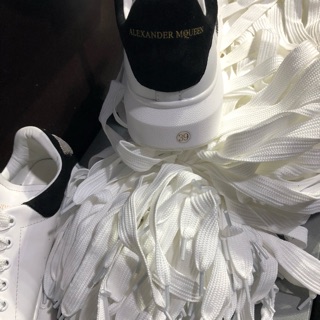 [120cm] Cặp dây giày sợi bản to của MCQueen Domba Jack and Jill