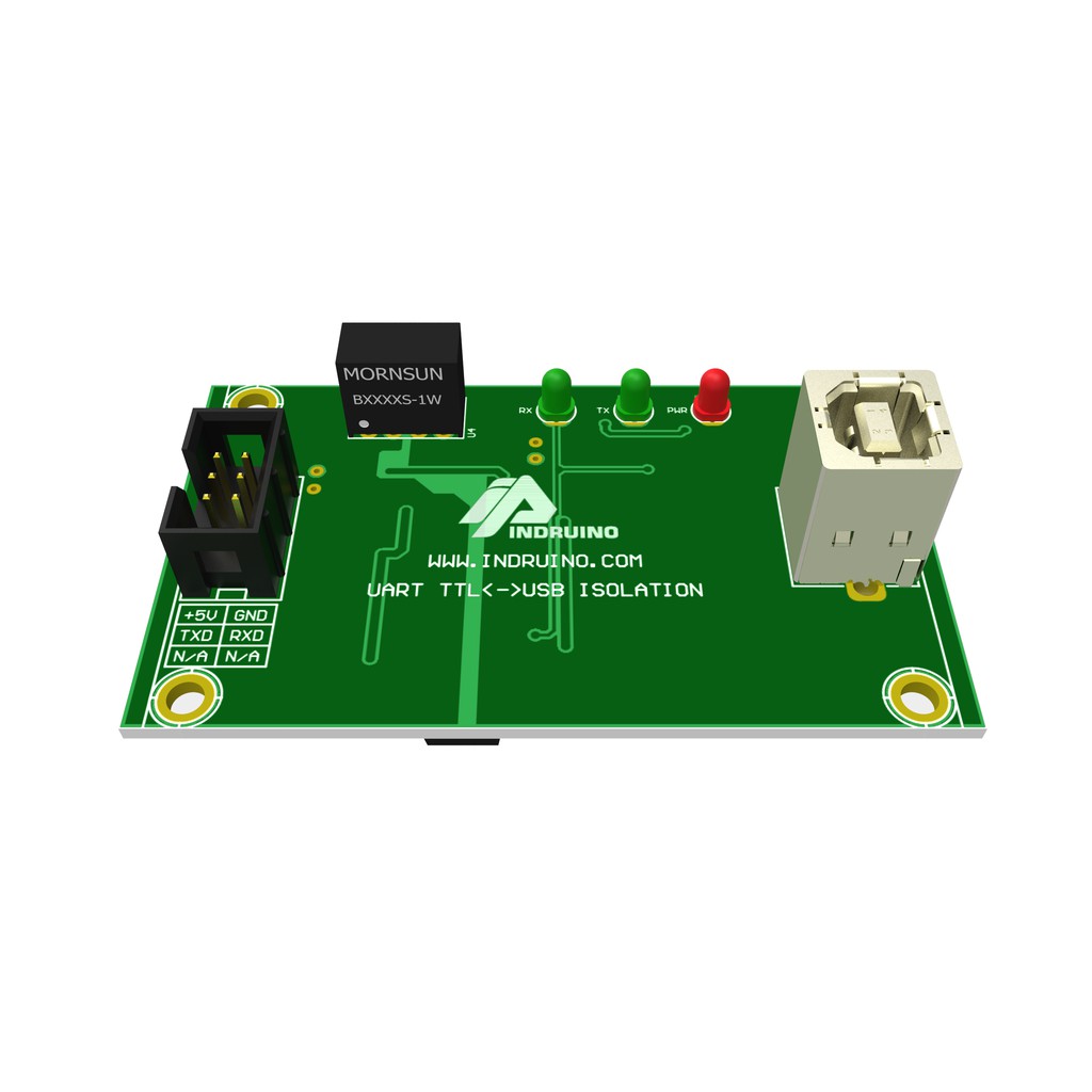 Module chuyển đổi tín hiệu Indruino USB TO UART CONVERTER ISOLATED MODULE