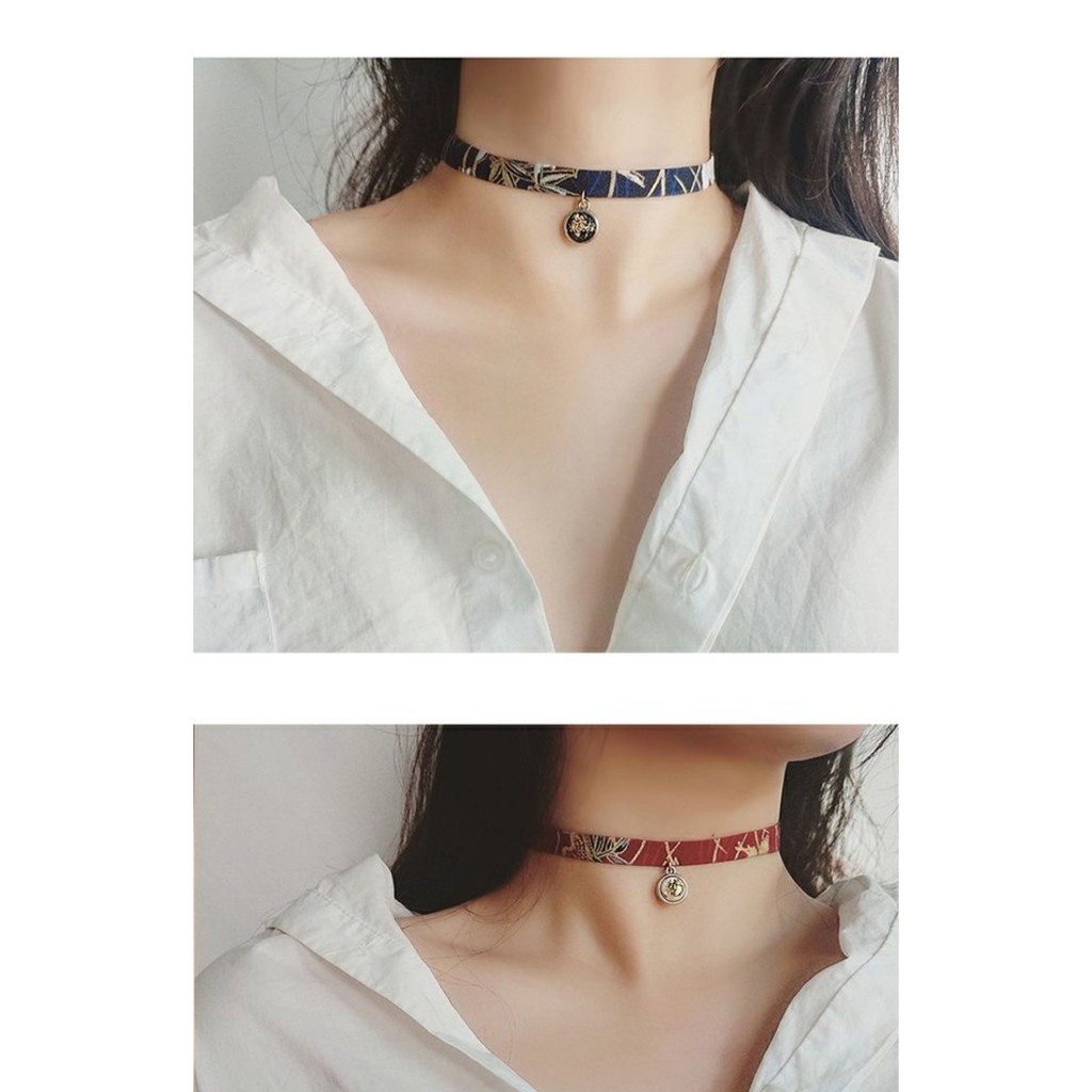 Vòng Choker Đeo Cổ Phong Cách Trung Hoa Cho Nữ