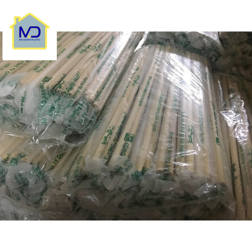 (hot) Đũa tre dùng 1 lần (đũa ăn liền) loại 50 đôi - 100 đôi