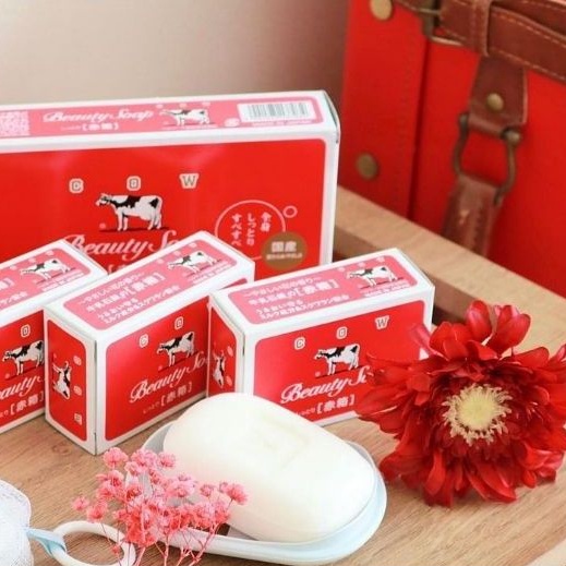 Xà Phòng Rửa Mặt Từ Sữa Bò Tươi Dưỡng Da Sáng Mịn Da Cow Beauty Soap