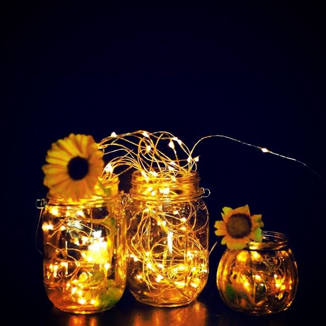 Đèn led đom đóm – đèn fairy light dây đèn trang trí phòng ngủ bó hoa, hộp quà, decor chụp ảnh độc đáo
