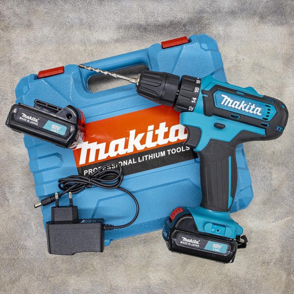 [Siêu rẻ ] [ FREE SHIP ] Máy Khoan pin MAKITA 18V 100% lõi đồng