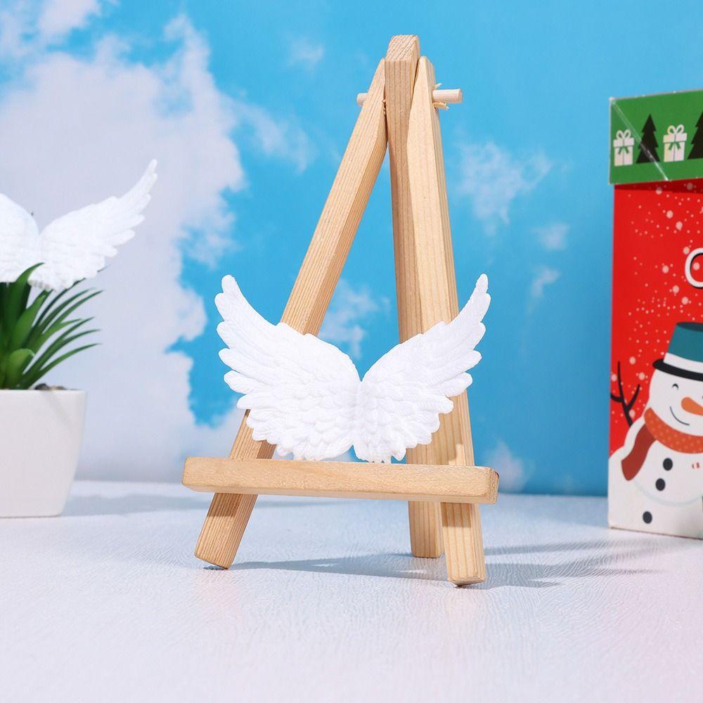 KUNHEV Set 36 Đôi Cánh Thiên Thần Bằng Nhựa Dùng Trang Trí Bánh Kem Sinh Nhật DIY