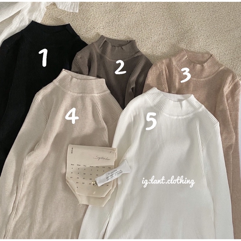 áo len tăm bó loại đẹp cổ 3 phân | BigBuy360 - bigbuy360.vn