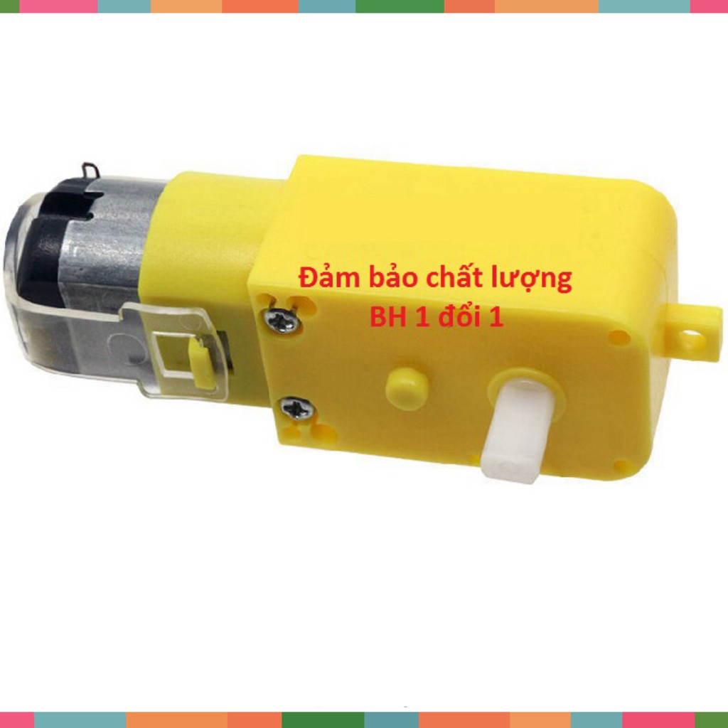 Bộ 2 chiếc Motor giảm tốc V1, động cơ giảm tốc vàng( 1:48) -mekotech1