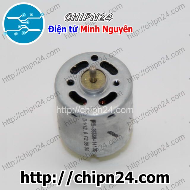 [1 CÁI] Động cơ 365 RS365 Trục Ngắn 2.3mm 3-24VDC