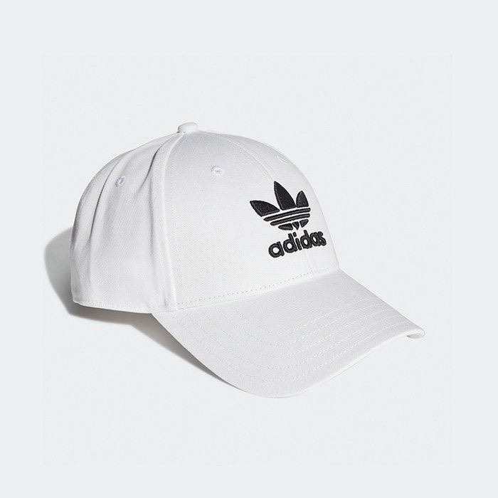 [100% CHÍNH HÃNG] Mũ Adidas 3 lá Treefoil trắng