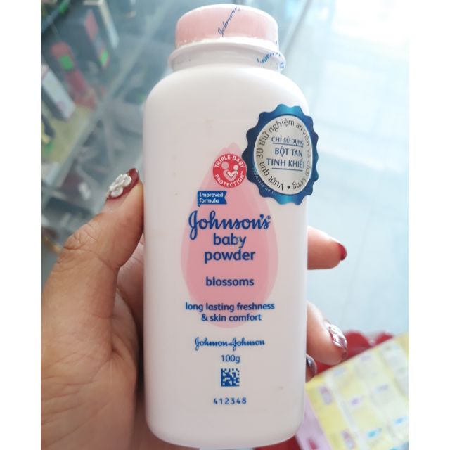 Phấn Johnson's Baby 100g