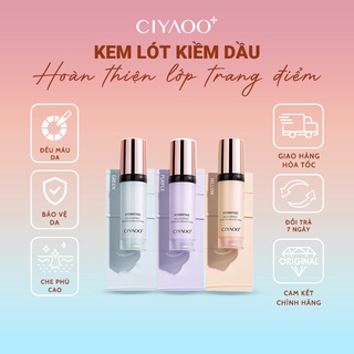Kem Lót Kiềm Dầu CIYAOO Multi – Effect Hydrating Makeup Base Cream Dưỡng Ẩm & Nâng Tone Da (30g)