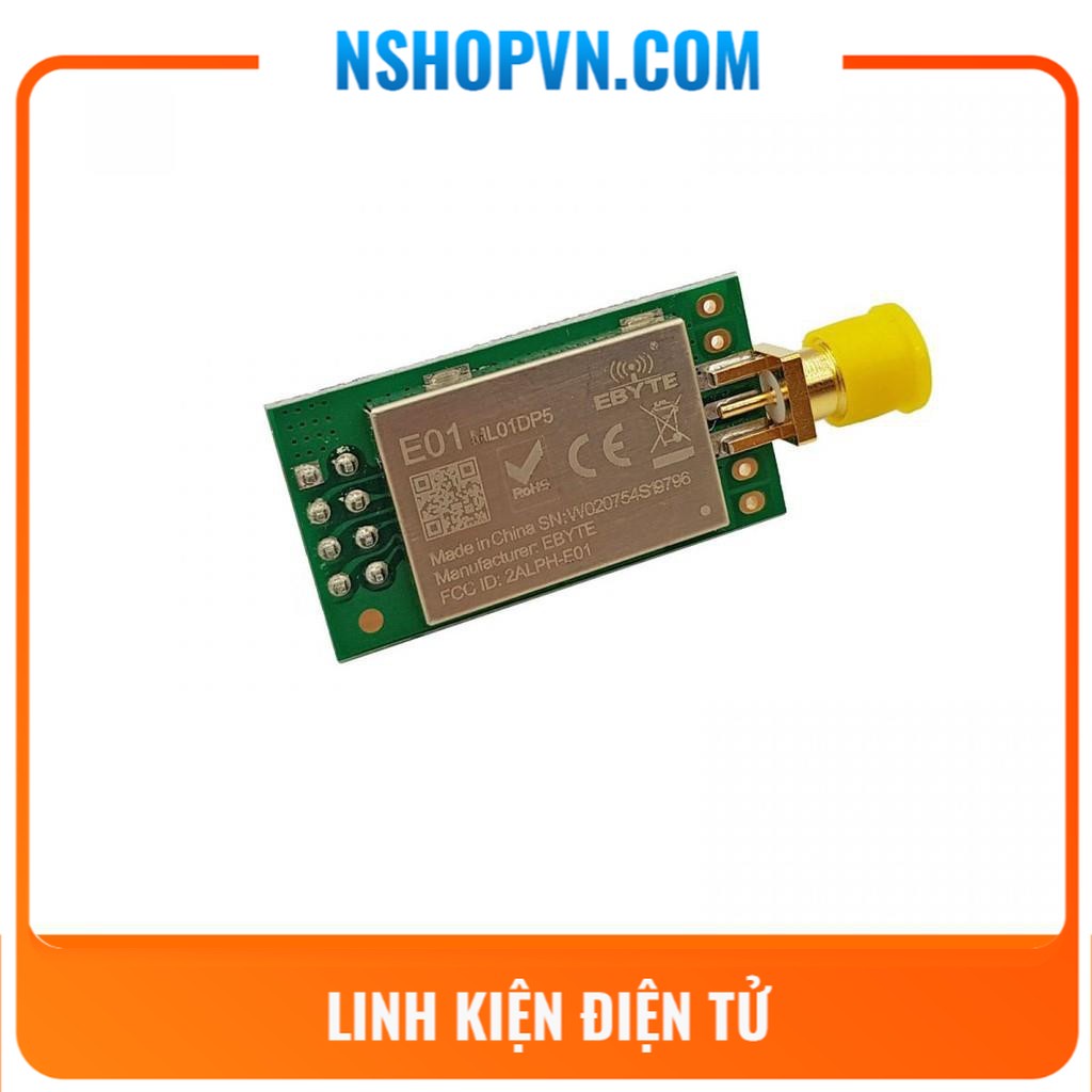 Mạch thu phát NRF24L01 + PA + LNA 2.4Ghz 100mW