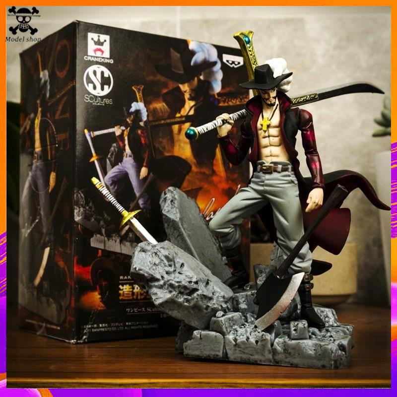 One Piece Hình Mô Hình Kiếm Sĩ Mạnh Nhất Mihawk Hawkeye Mô Hình Trang Trí Búp Bê Hàng Đầu Món Quà Sinh Nhật