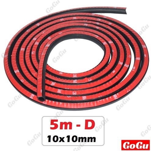 GIOĂNG D TO CAO SU CHỐNG ỒN 15 x 15 mm