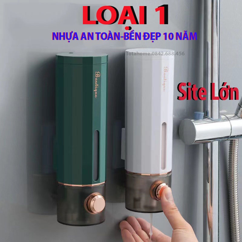 Bình Đựng Nước Rửa Tay Hộp Đựng đựng Dầu Gội Sữa Tắm Gắn Tường Cho Phòng Tắm Nhà Vệ Sinh,Khách Sạn 550ml
