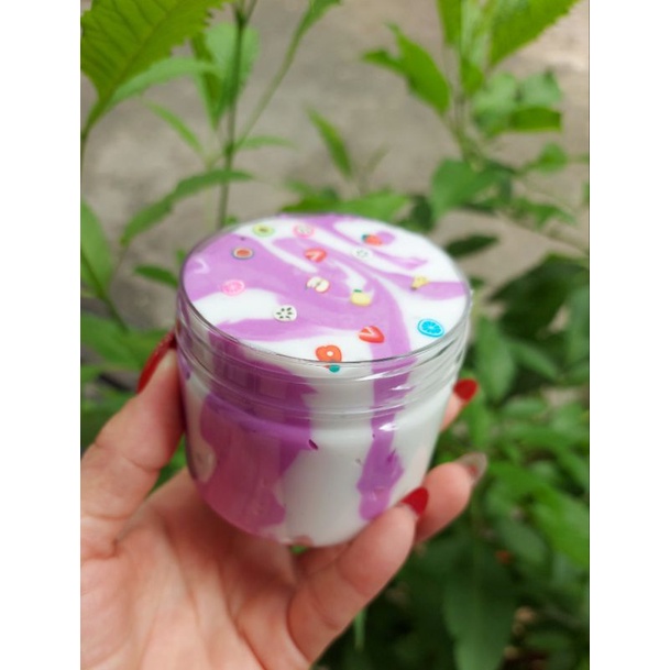 Basic Slime Bánh khoai Môn hũ 150ml kèm chram ngẫu nhiên